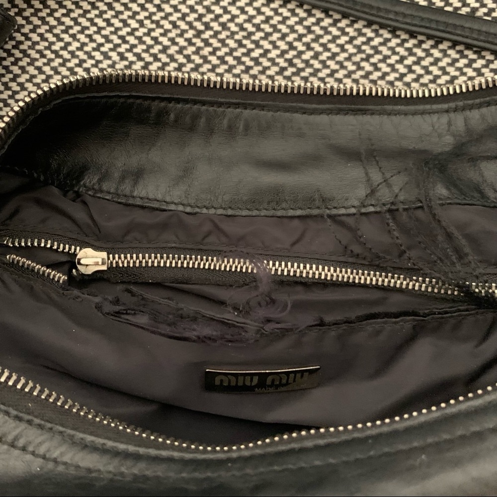 Miu Miu Half Moon Shoulder Bag - Picture 10 of 11